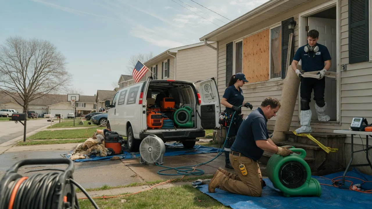 Water Damage Restoration in Olin, NC near me